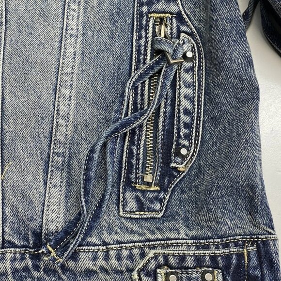 Desigual Women’s Studded Denim Jacket - Picture 5 of 13